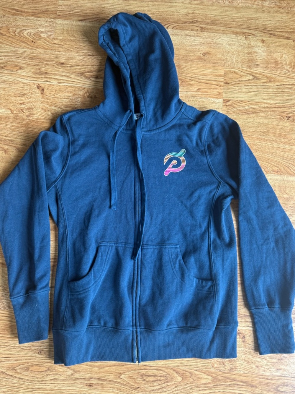 Peloton hooded zip up sweatshirt